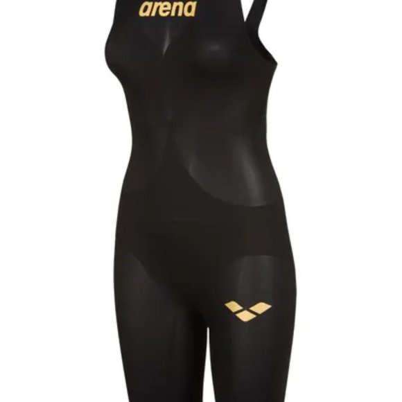 Arena Powerskin Carbon Air 2 Kneeskin - Black/Gold size 26 - Picture 1 of 7